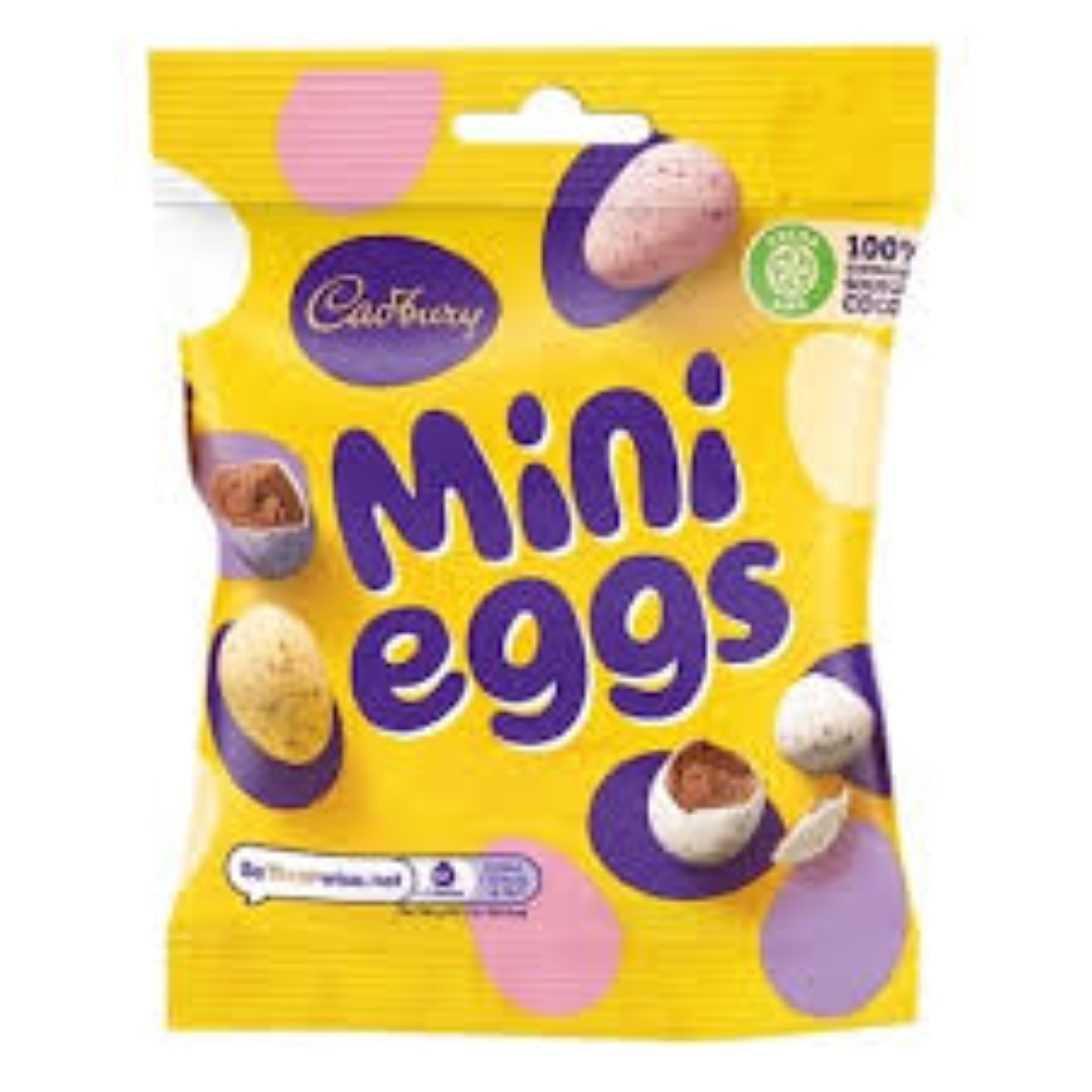 CADBURY MINI EGG BAG CLIPSTRIP 80G